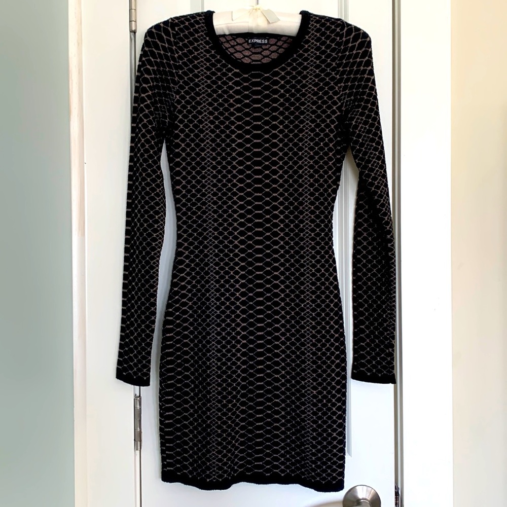 Express long sleeved sweater dress - Size XS